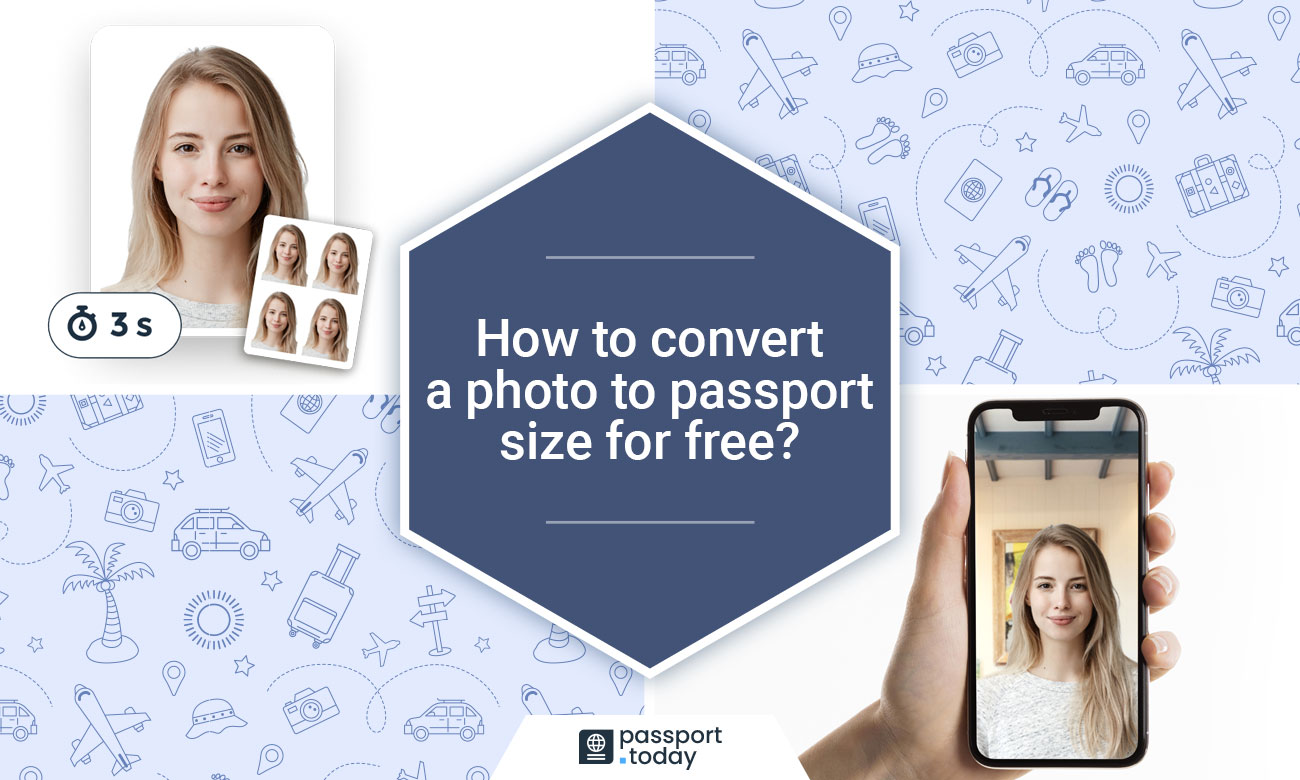 How To Convert A Photo To Passport Size For Free In A Minute 