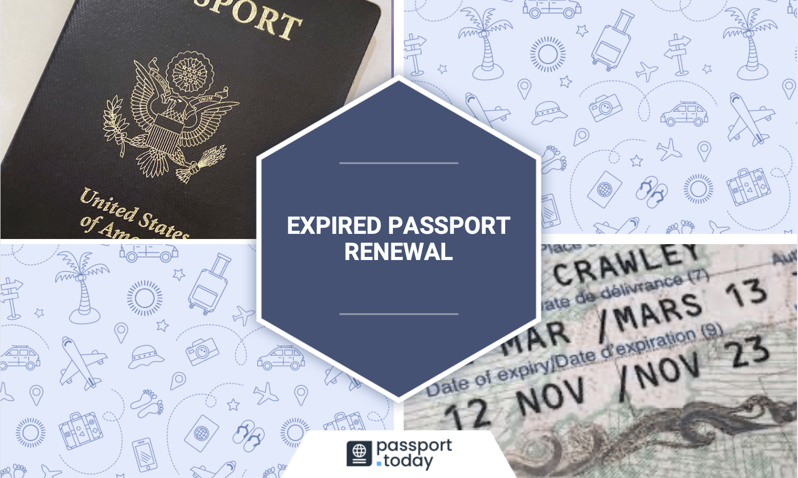 passport expired 1 month before travel