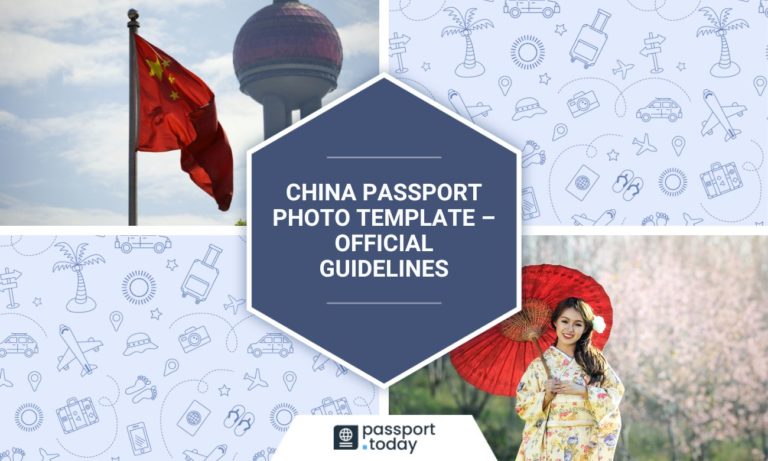 China Passport Photo Template - Official Guidelines